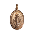 9ct Rose Gold Medal of the Immaculate Conception