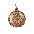 9ct Rose Gold St Christopher Pendant