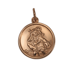 9ct Rose Gold St Christopher Pendant