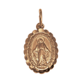 9ct Rose Gold Miraculous Medal