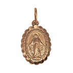 9ct Rose Gold Miraculous Medal