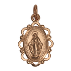9ct Rose Gold Miraculous Medal