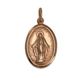 9ct Rose Gold Miraculous Medal