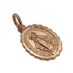9ct Rose Gold St Mary Pendant