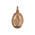 9ct Rose Gold St Mary Pendant