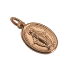 9ct Rose Gold St Mary Pendant