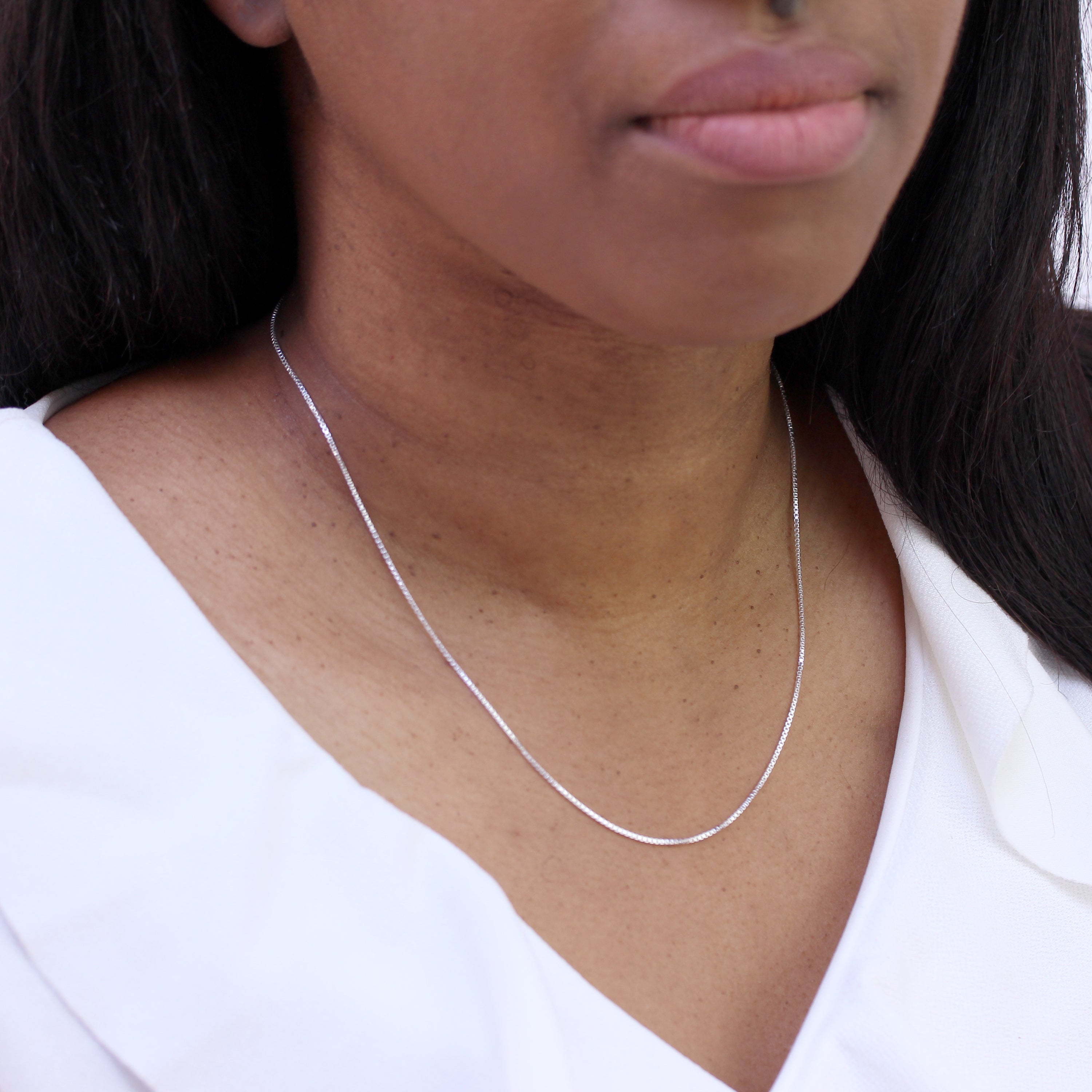 Sterling Silver Box Chain