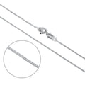 Sterling Silver Diamond Cut Curb Chain
