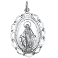 Sterling Silver Miraculous Medal