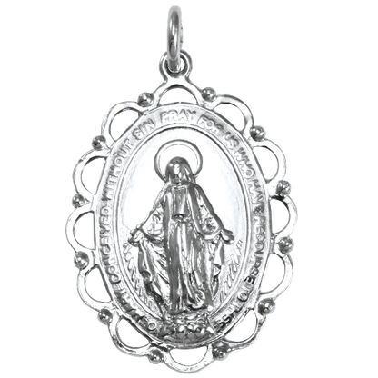 Sterling Silver Miraculous Medal