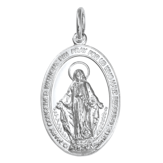 Sterling Silver Miraculous Medal