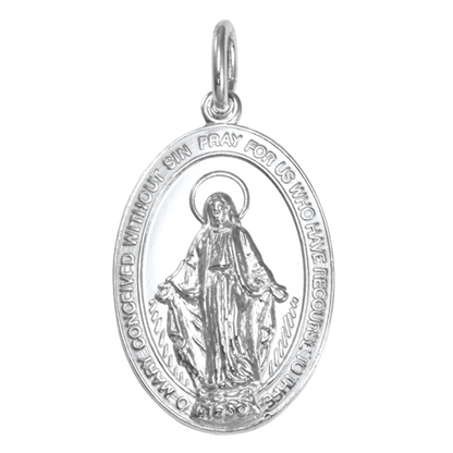 Sterling Silver Miraculous Medal