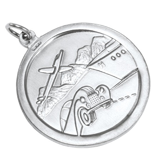 Sterling Silver St Christopher Pendant