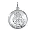 Sterling Silver St Christopher Pendant
