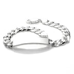 Sterling Silver Gents ID Plate Bracelet