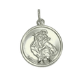 9ct White Gold St Christopher Pendant