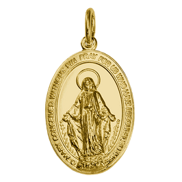 9ct Gold Miraculous Medal