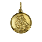 9ct Gold St Christopher Pendant