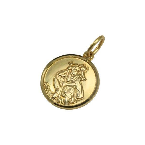 9ct Gold St Christopher Pendant