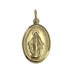 Gold Miraculous Medal - Polished or Matt