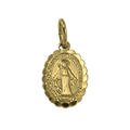 9ct Gold St Mary Pendant