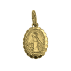 9ct Gold St Mary Pendant