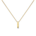 9ct Gold Karma Circle Pendant Necklace 16 - 20 Inches