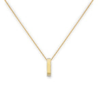 9ct Gold Karma Circle Pendant Necklace 16 - 20 Inches
