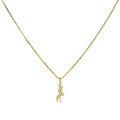 9ct Gold Unicorn Pendant Necklace 16 - 20 Inches