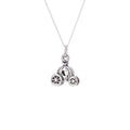 Sterling Silver Princess Pumpkin Carriage Necklace