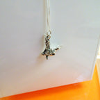 Sterling Silver Bat Necklace