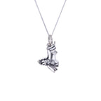 Sterling Silver Bat Necklace