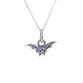 Sterling Silver Tiny Bat Necklace