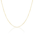 9ct Gold Box Chain 16 - 22 Inches