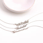 Personalised Sterling Silver Name Necklace
