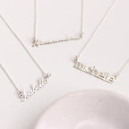 Personalised Sterling Silver Name Necklace