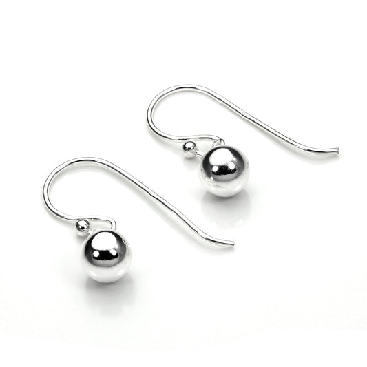 Sterling Silver 5mm Drop Earrings