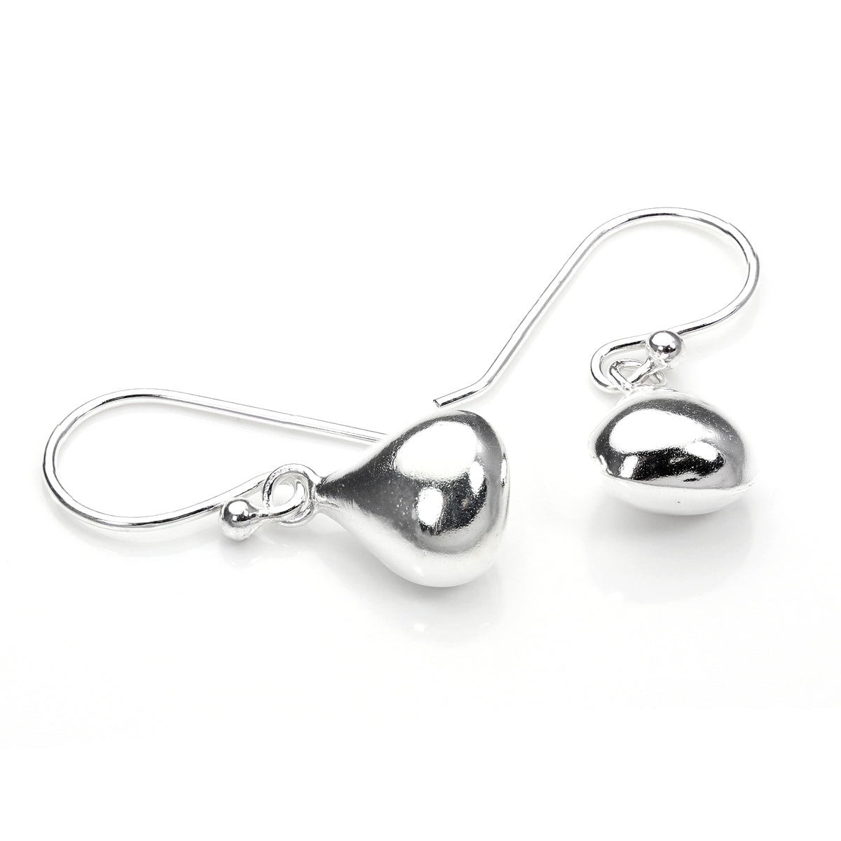 Sterling Silver Pear Drop Earrings