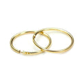 9ct Yellow Gold 13mm Hoop Earrings