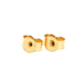 9ct Gold Butterfly Backs Scrolls for Stud Earrings 3mm 4mm 5mm