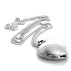 Sterling Silver Angel Winged Locket Necklace on Chain