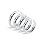 Sterling Silver 4mm Handcrafted Wedding Band