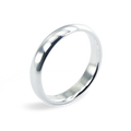Sterling Silver 4mm Handcrafted Wedding Band