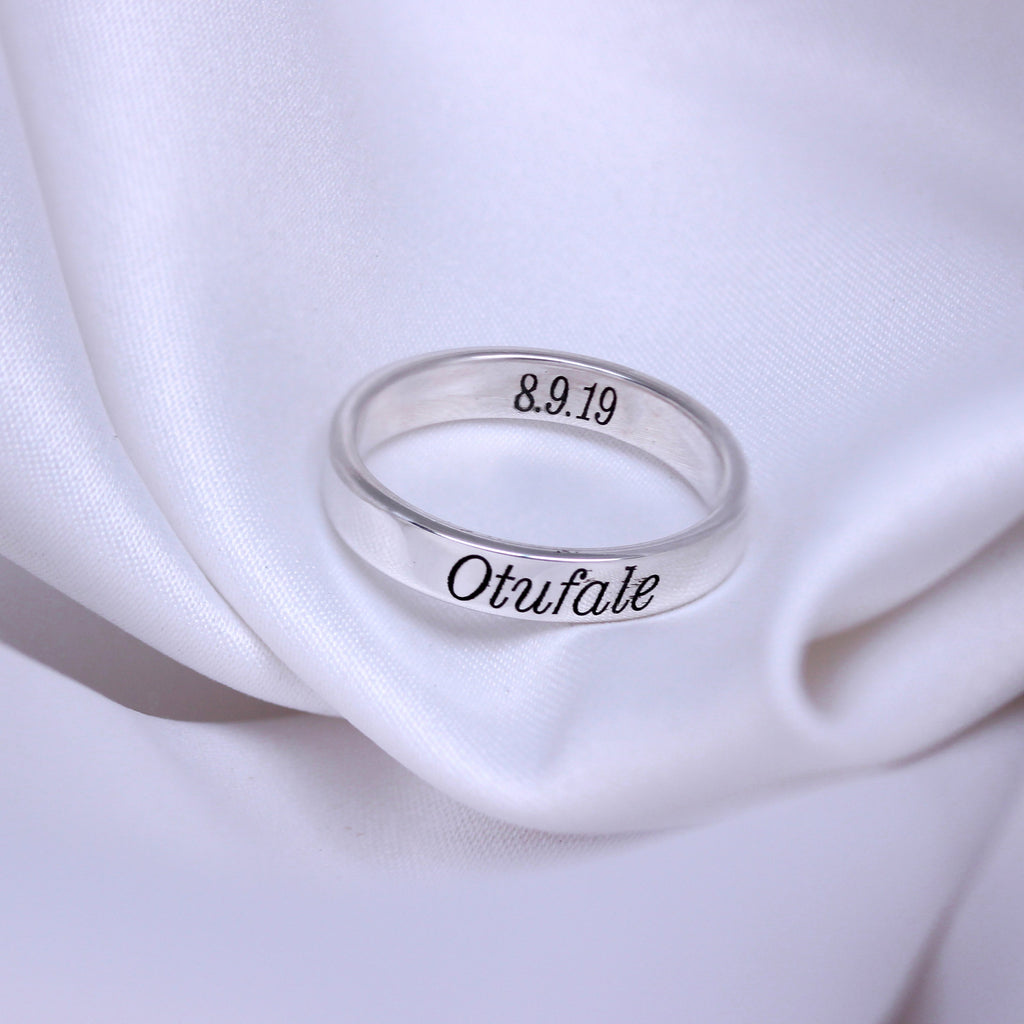 Sterling Silver 7mm Wedding Band