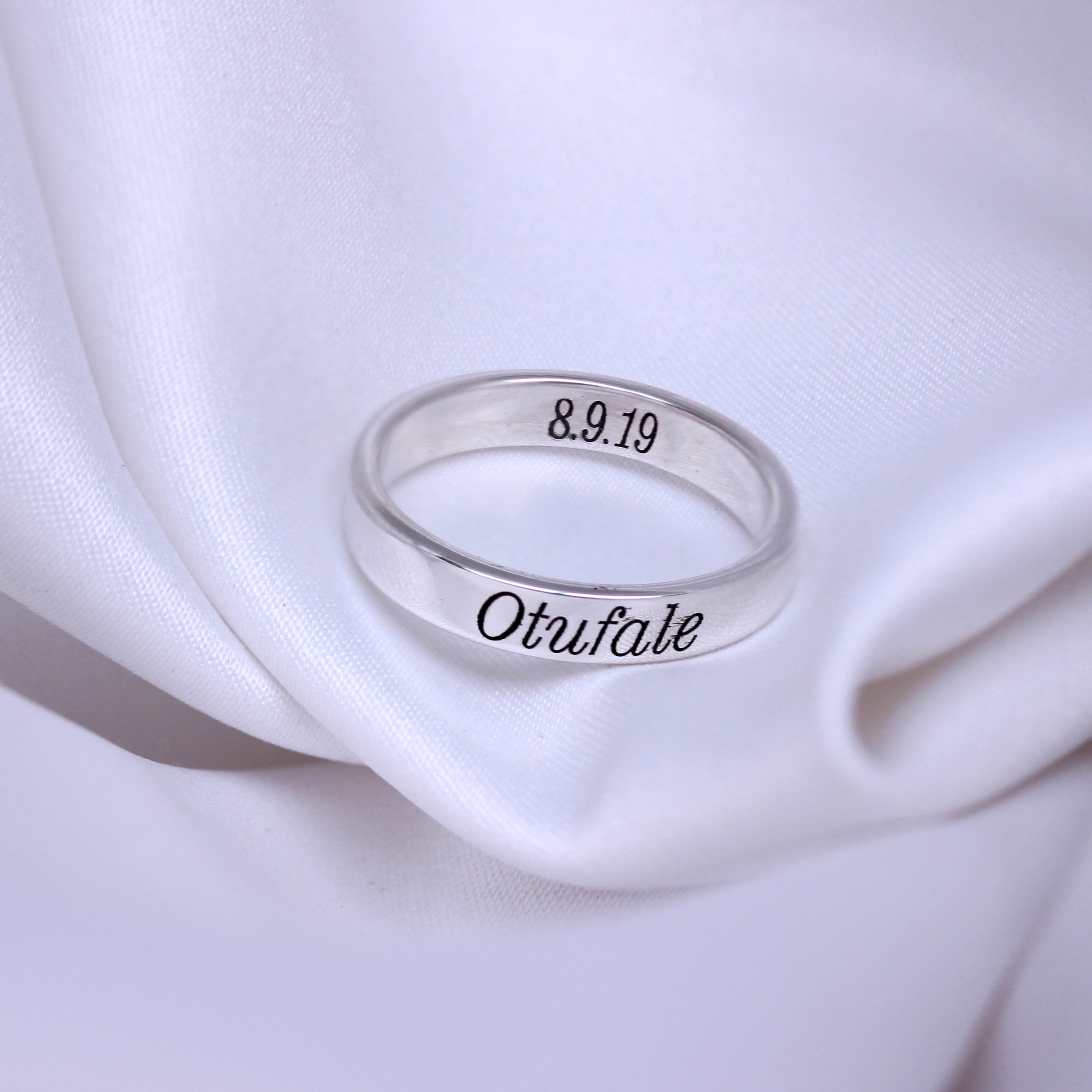 Sterling Silver 7mm Wedding Band
