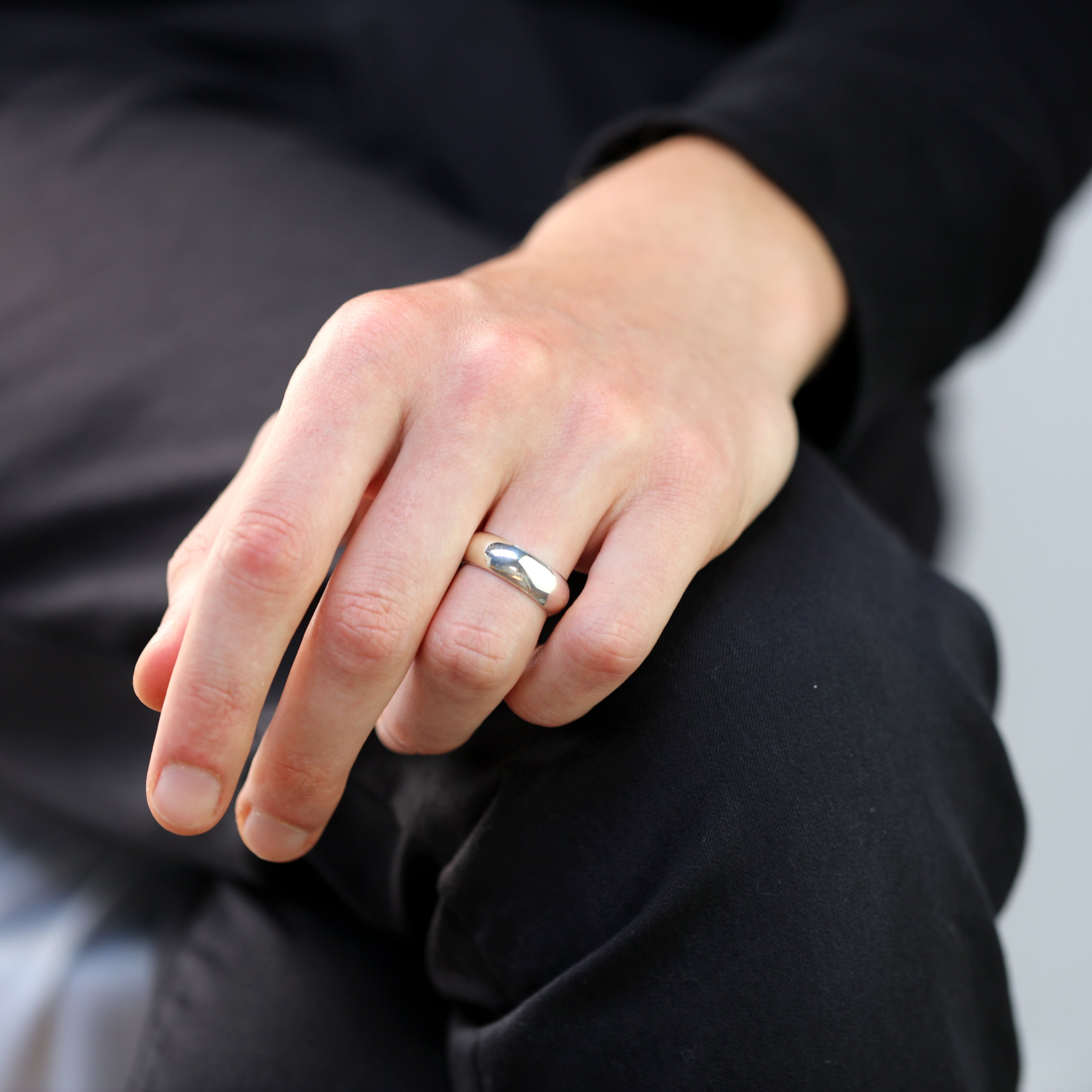 Sterling Silver 7mm Wedding Band