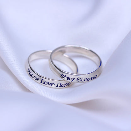Sterling Silver 5mm Round Wedding Band