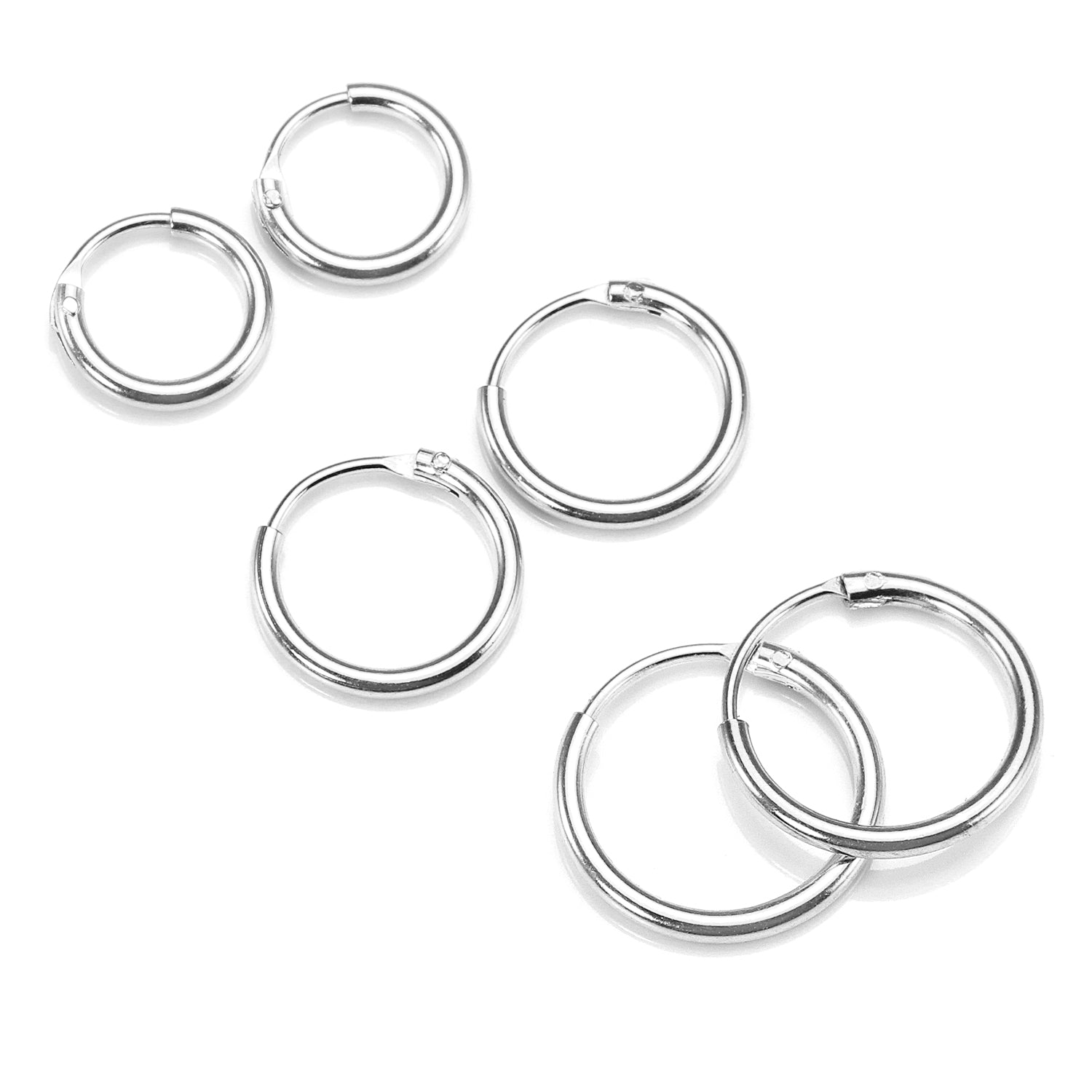 Sterling Silver Hoop Earrings