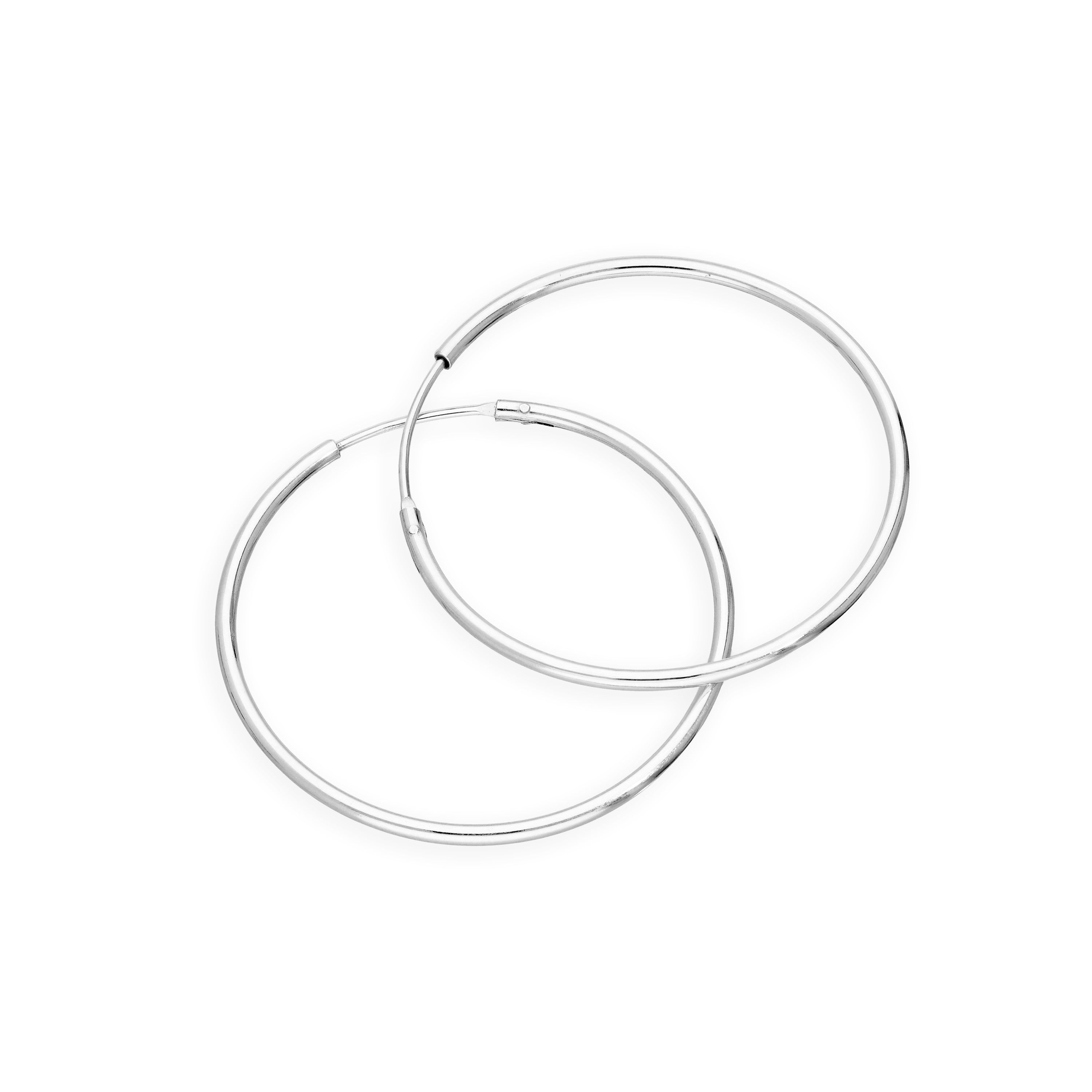 Sterling Silver Hoop Earrings