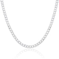 Sterling Silver Curb Chain & Bracelet